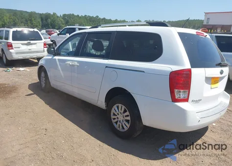 2012 Kia Sedona Lx z USA, uszkodzony, nr VIN KNDMG4C77C6418912
